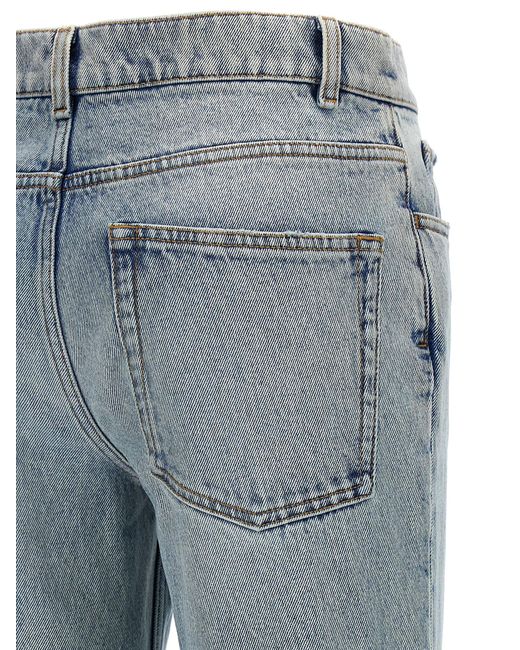 Carlyl Jeans Celeste di The Row in Blue