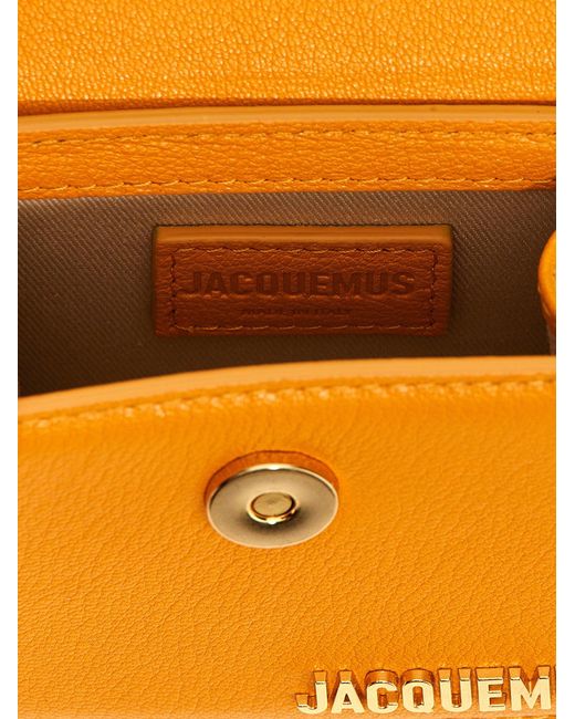 Jacquemus Orange Le Chiquito Hand Bags