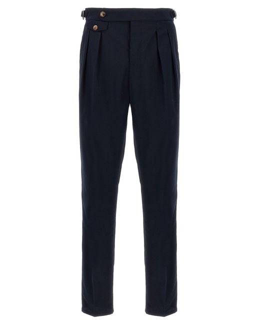 Brunello Cucinelli Blue Chinos for men