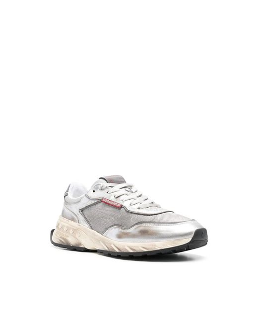 DSquared² White Sneakers for men