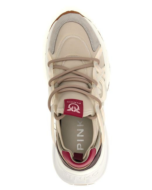 Ariel 01 Sneakers Bianco di Pinko in White