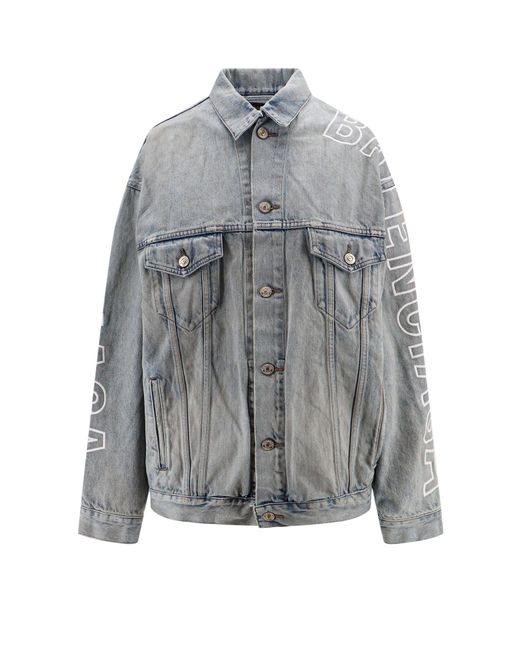 Giacca jeans balenciaga deals