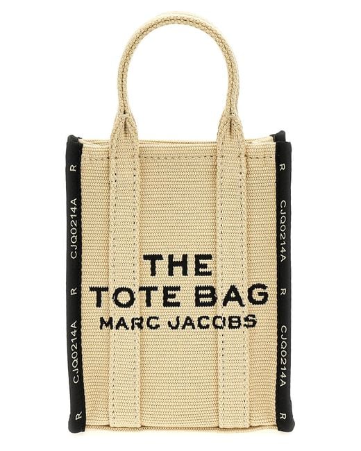 Marc Jacobs Natural The Jacquard Mini Tote Tote Bag