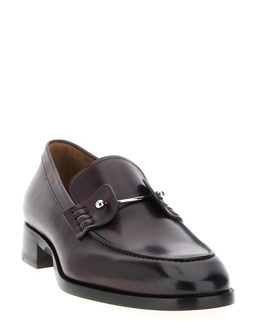Christian Louboutin Brown Chambelimoc Loafers for men