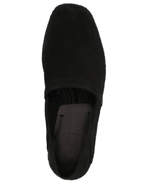 Flat shoes Nero di Tom Ford in Black da Uomo