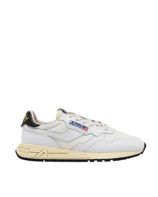 Autry White Reelwind Low Sneakers for men