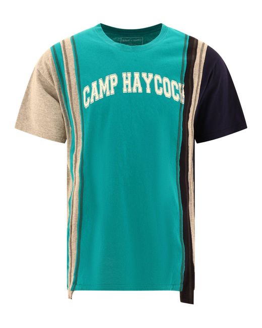 Needles Green "Camp Haycock" T-Shirt for men