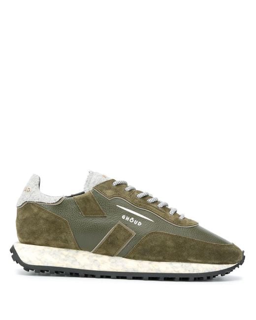 GHOUD VENICE Green Rush One Low Sneakers for men