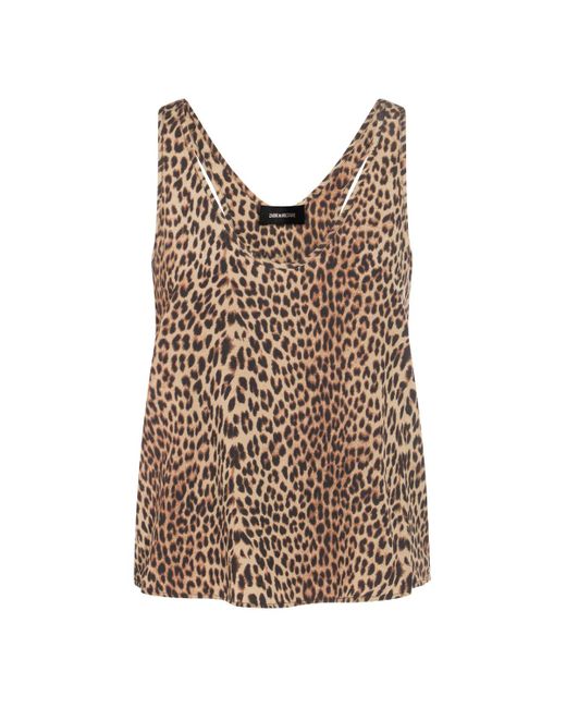 Zadig & Voltaire Brown Top