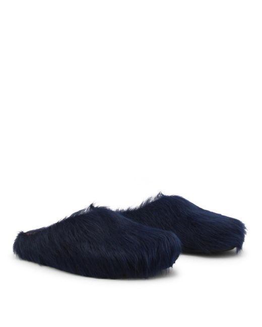 Flat Shoes Eclipse-Uomo di Marni in Blue da Uomo