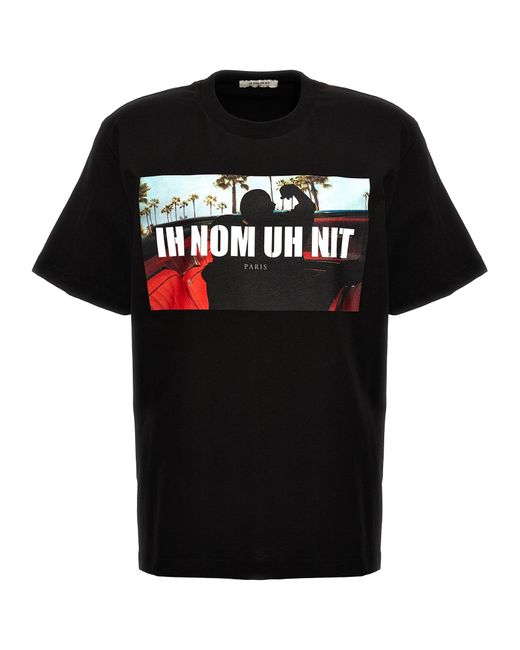 Ih Nom Uh Nit Black Palms And Car T-shirt for men