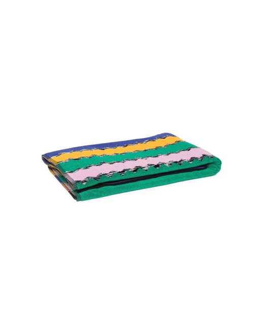Teli Mare Cotone-Uomo di Missoni in Green da Uomo