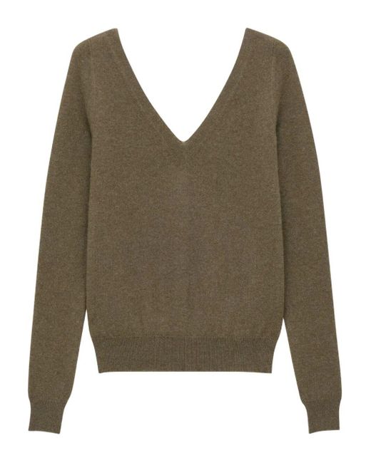 Pullover Verde-Donna di Saint Laurent in Green