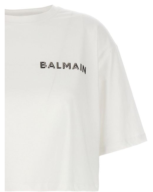 T-Shirt di Balmain in White