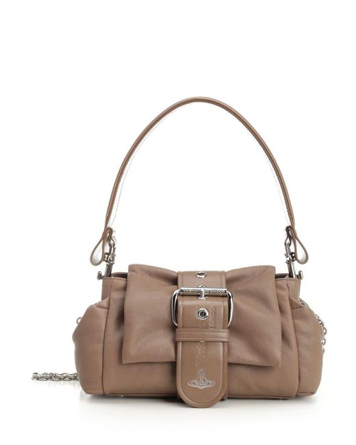 Vivienne Westwood Metallic Hazel Treasure Handbags