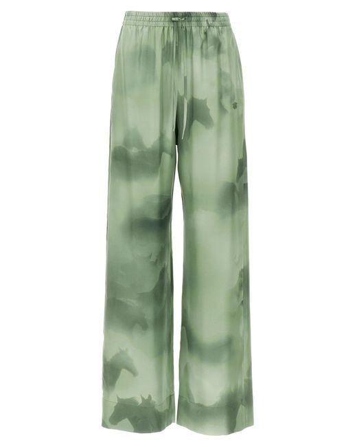 Stella McCartney Green 'Cavalli' Pants