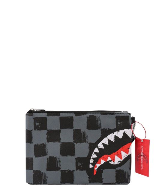 Sprayground Clutch in Gray for Men Lyst