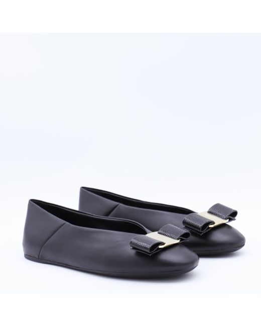 Flat Shoes Blacks And Greys-Donna di Ferragamo in Blue