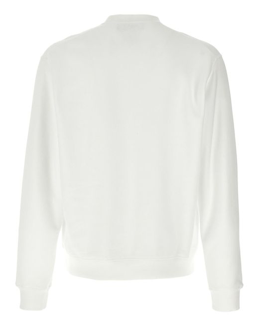 Cool Fit Felpe Bianco-Uomo di DSquared² in White da Uomo