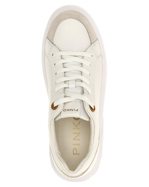 Pinko White Yoko Sneakers