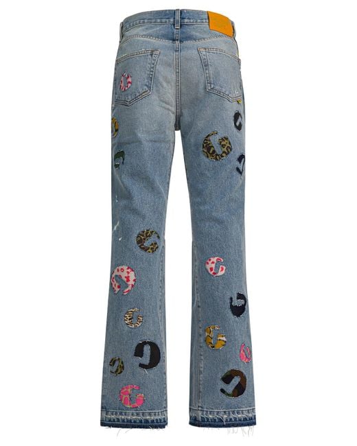 GALLERY DEPT. Blue "G Time La Flare" Jeans for men