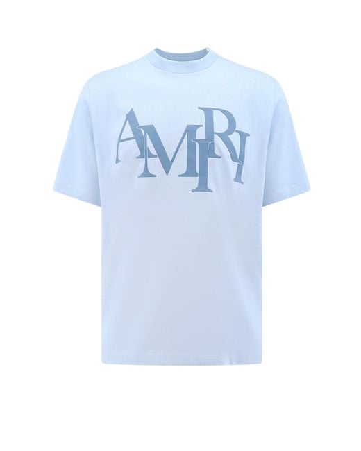 Amiri Blue T-Shirt for men