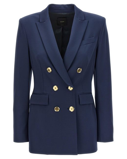 Pinko Blue Glorioso Blazer And Suits