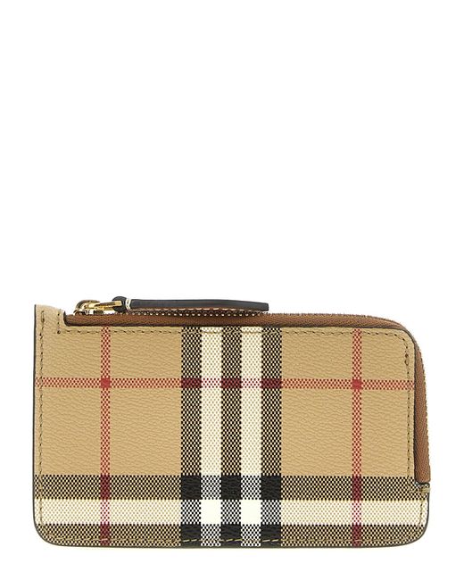 Burberry Natural Somerset Wallets, Card Holders
