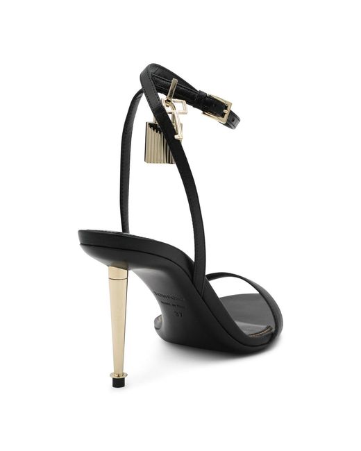 Sandals Blacks And Greys-Donna di Tom Ford in Metallic