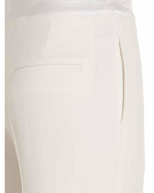 Ermanno Scervino White Carrot Fit Pants