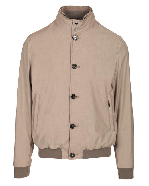 Moorer Natural Bomber Jacket Jackets for men