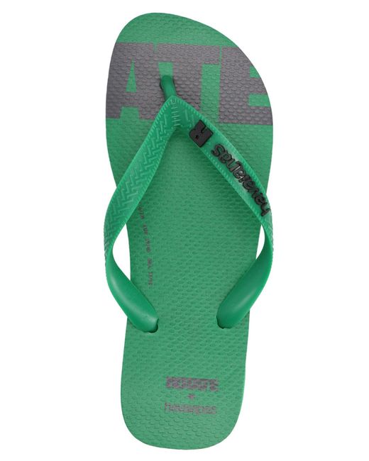 ROTATE BIRGER CHRISTENSEN Green X Havaianas Flip Flops Sandals