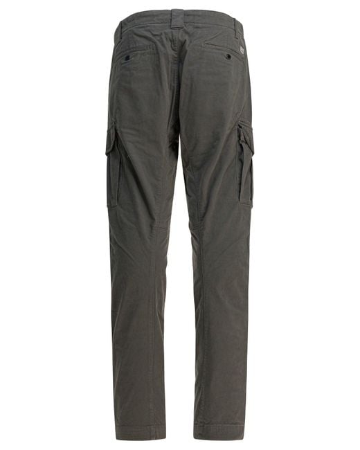C P Company Gray Cargo Pants for men