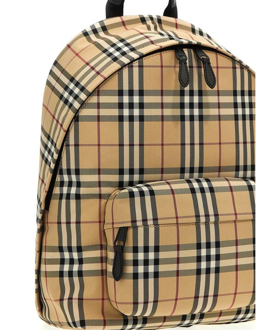 Burberry Natural Jett Backpacks for men