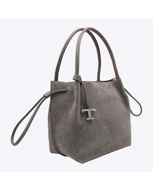 Bags Blacks And Greys-Donna di Tod's in Gray