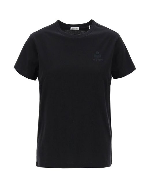Isabel Marant Black Isabel Marant Etoile Aby Regular Fit T-shirt