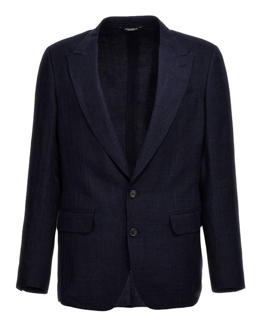 Dolce & Gabbana Blue 'Sicilia' Blazer for men