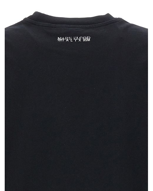 1017 ALYX 9SM Black Logo Print T-shirt for men