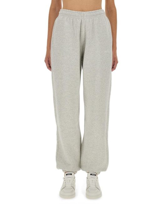 ROTATE BIRGER CHRISTENSEN Gray Track Pants