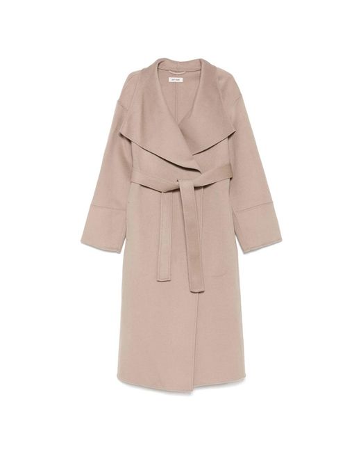Cappotti Pelle-Donna di Soft Goat in Natural