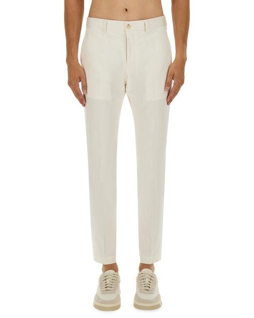 Slim Fit Pants-Uomo di Boss in Natural da Uomo