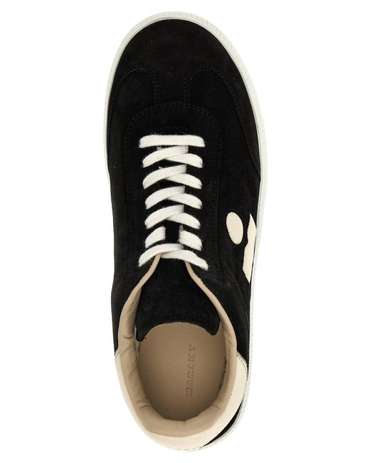 Suede Logo Snea Sneakers Multicolor di Isabel Marant in Black da Uomo