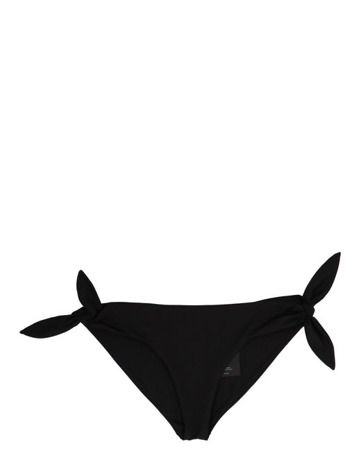 Saint Laurent Black Bikini Lace-up Briefs Beachwear