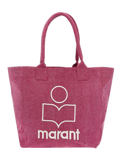 Isabel Marant Pink Small Yenky Tote Bag