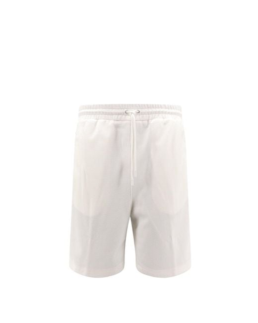 Gucci White Bermuda Shorts for men