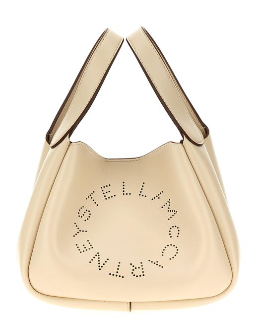 Stella McCartney Natural Logo Hand Bags