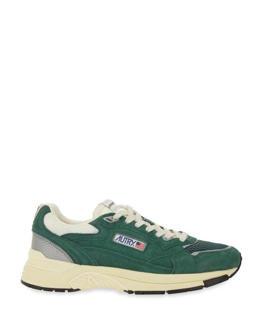 "Hyperway" Sneaker-Uomo di Autry in Green da Uomo