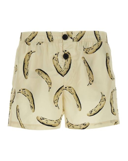 Le Maillot Puntini Beachwear Giallo-Uomo di Jacquemus in Natural da Uomo