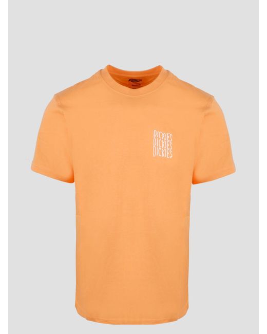 Dickies Orange Creswell T-shirt for men