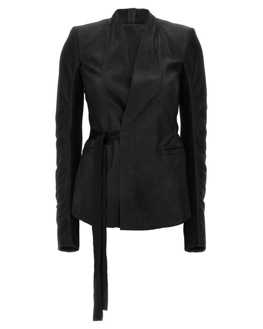 Hollywood Blazer And Suits Nero di Rick Owens in Black
